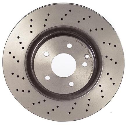 Mercedes Brembo Disc Brake Rotor - Front (330mm) 2034211312